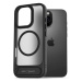 AlzaGuard Matte Case with Stand Compatible with MagSafe for iPhone 16 Pro Max černý