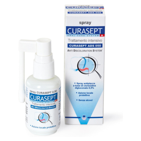 CURASEPT ADS 050 0,5 % CHX sprej proti zubnímu plaku 30 ml