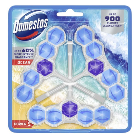 DOMESTOS Power 5 Ocean WC blok 3 x 50 g