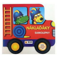 Náklaďáky - velké - opakovaně použitelné samolepky