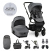 EASYWALKER Set kočárek kombinovaný Harvey3 Fossil Grey s příslušenstvím