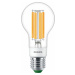 Philips MASTER LEDBulb D 4-60W E27 830 A60 CL G UE