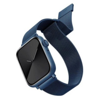 UNIQ Dante ocelový řemínek Apple Watch 49/45/44/42mm Cobalt modrý