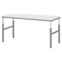 RAU Pracovní stůl ESD, rozsah přestavování výšky 650 - 1000 mm, š x h 1000 x 700 mm