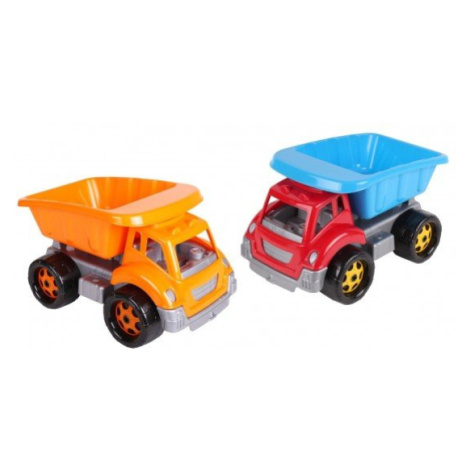 Auto stavební sklápěčka plast na volný chod 3 barvy 19x18x26cm 12m+ Teddies