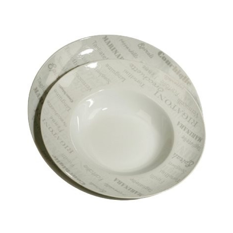 H&D Home Design talíř z porcelánu na těstoviny 27 x27 x 6 cm
