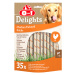 8v1 Delights Twisted Sticks pro malé psy s kuřecím - 35 ks