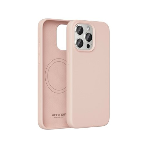 Vention Liquid Silicone Case for iPhone 13 Mini with MagSafe Dusty Pink