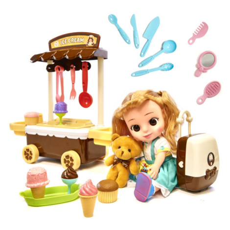 Pojízdný obchod se zmrzlinou a panenkou Toys Group