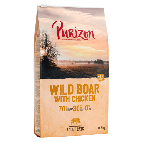 Výhodné balení Purizon 2 x 6,5 kg - Adult divočák & kuře - bez obilnin