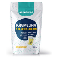 Allnature Křemelina s kolagenem a inulinem - příchut citrón  100 g