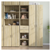 vidaXL Skříň highboard dub sonoma 40 x 42,5 x 185 cm kompozitní dřevo