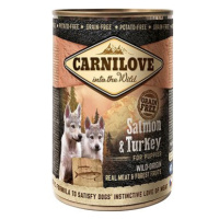 Carnilove Wild Meat Losos & Krocan pro štěňata 6 × 400 g