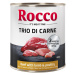 Rocco Classic Trio di Carne - 24 x 800 g - hovězí, jehněčí a drůbeží