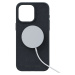 NJORD Suede MagSafe kryt iPhone 15 Pro Max černý