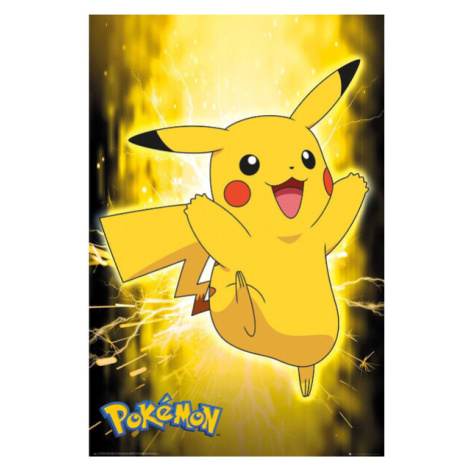 Plakát Pokémon - Pikachu Neon (9) Europosters