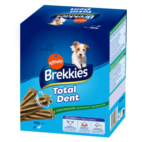 Brekkies Total Dent pro psy malých plemen - 4 x 110 g Affinity Brekkies
