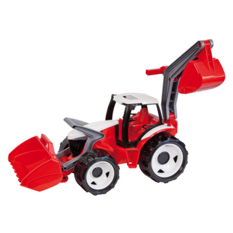 Lena Traktor se lžící a bagrem červený - 61-02081