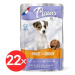 Plaisir Dog kapsička puppy pro štěňata s kuřecím 22 × 100 g