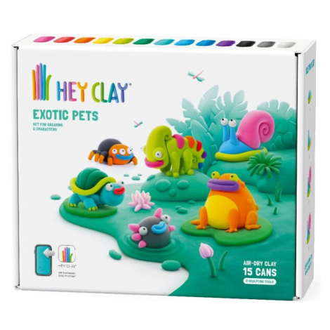 HEY CLAY Exotická zvířata TM Toys