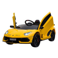 mamido  Dětské elektrické autíčko Lamborghini Aventador žluté