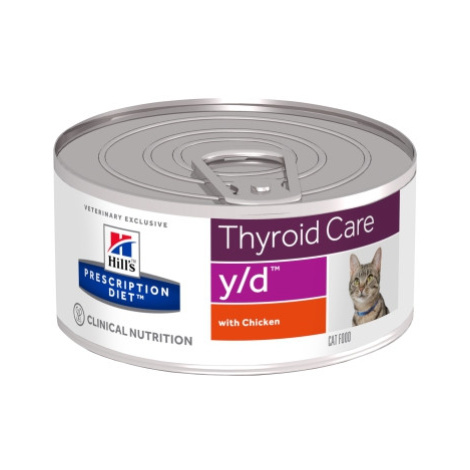 Hill's Prescription Diet y/d Thyroid Care krmivo pro kočky - konzerva 156 g Hill's Prescription Diet™