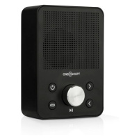 OneConcept Plug+Play FM, rádio do zásuvky, FM tuner, USB, BT, černé