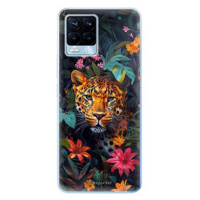 iSaprio Flower Jaguar - Realme 8 / 8 Pro