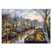 Along the Canal - Evgeny Lushpin - puzzle z kategorie Umělecké