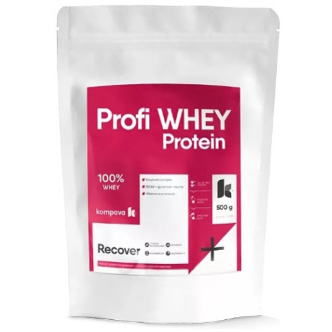 KOMPAVA Profi WHEY Protein čokoláda a banán 500 g