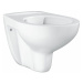 Wc závěsné Grohe Bau Ceramic alpská bílá zadní odpad 39427000