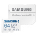 Samsung micro SDXC 64GB EVO Plus + SD adaptér