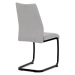 Jídelní židle MINATA — kov, látka, více barev Zelená