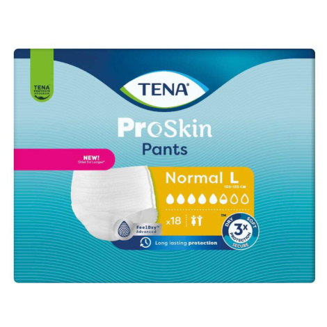 TENA Proskin Pants Normal L Inkontinenční kalhotky 18ks