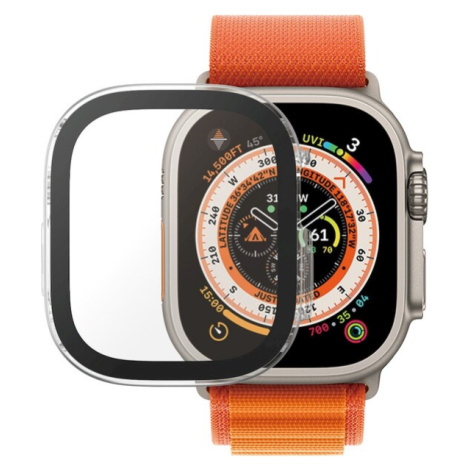 PanzerGlass Apple Watch Ultra 3/2/1 ochranný kryt s D3O - čirý rámeček