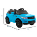 Mamido Elektrické autíčko Land Rapid Racer modré