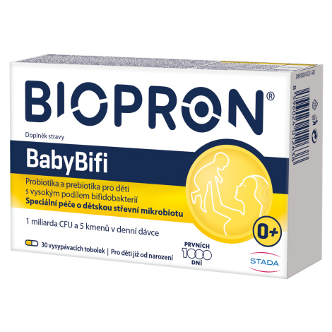 Walmark Biopron LAKTOBACILY Baby BiFi+ tob.30