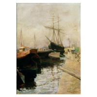 Obrazová reprodukce The Port of Odessa (1900), Wassily Kandinsky, 26.7 × 40 cm