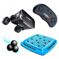 Brýle Vr 3D 360 Stupňů+gamepad+hra Šachy Magnetické Kaménky