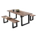Stůl TABLES & BENCHES 180 × 90 × 77 cm