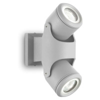 Venkovní nástěnné svítidlo Ideal Lux Xeno AP2 129518 šedé