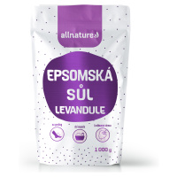 Allnature Epsomská sůl Levandule 1000g