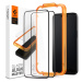 Ochranné sklo Spigen Glass tR AlignMaster 2 Pack, FC Black - iPhone 15 Pro Max (AGL06875)