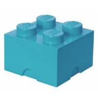 Lego® úložný box 250x252x181 azurový