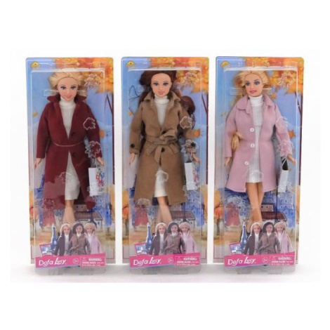 Panenka Defa Lucy v kabátě - kabát hnědý Toys Group