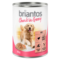 Briantos Chunks in Gravy 6 x 415 g - krůtí s mrkví