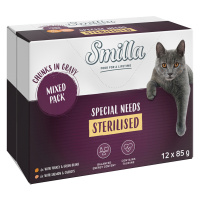 Smilla kapsičky 12 x 85 g - 10% sleva - Sterilised míchané balení