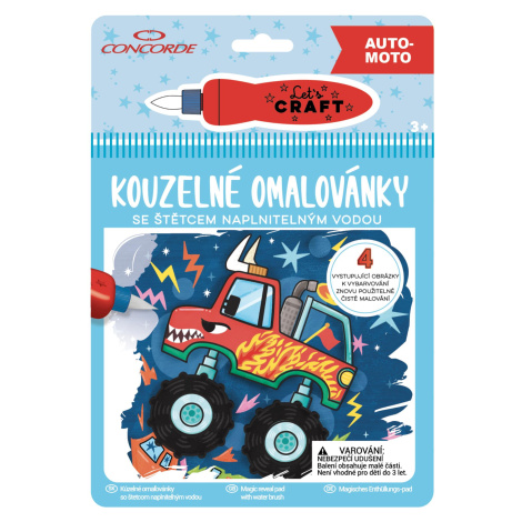 Kouzelné omalovánky Concorde - Auto-moto