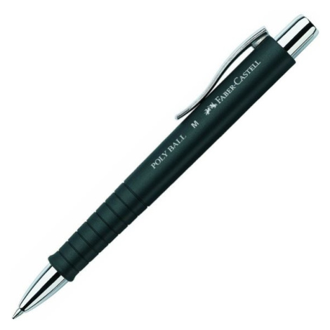 Kuličkové pero Faber-Castell POLY BALL M, černá