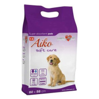 Podložka Absorbční Pro Psy Aiko Soft Care 60x58cm 14ks